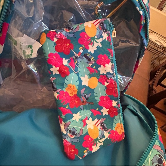 Disney Stitch Floral Blue Backpack ? main image 4